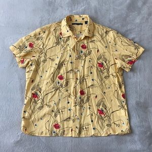 PERRY ELLIS BUTTON UP